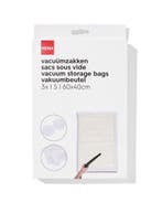 HEMA Vacuümzakken 60x40cm - 3 stuks, Verzenden, Nieuw