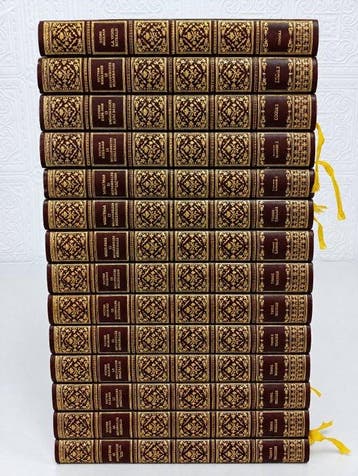 Victor Hugo - Magnifique Collection de Reliures dArt –