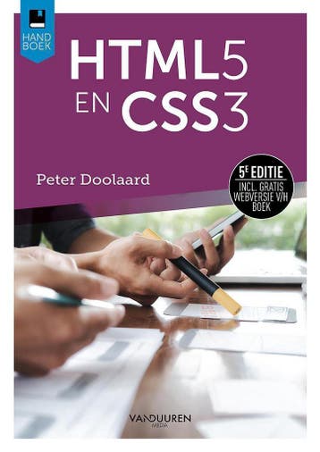 Handboek HTML5 & CSS3 / Handboeken - Peter Doolaard, Verzenden, Gelezen, Peter Doolaard