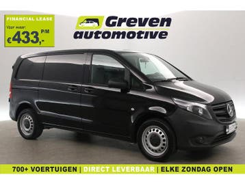 Mercedes-Benz Vito 116 CDI | Aut. | Airco | Cruise |, Automaat, Euro 6, Zwart, Mercedes-Benz
