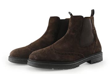 Mazzeltov Chelsea boots in maat 43 Bruin, Kleding | Heren, Mazzeltov, Bruin, Verzenden, Boots