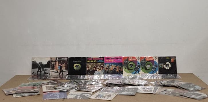 Collectie Rainer Moddemann: kavel singles wo. The Beatles, Cd's en Dvd's, Vinyl Singles