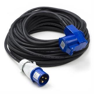 CEE verlengkabel | Q-link | 30 meter, Verzenden, Nieuw
