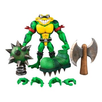 Battletoads Anthology Series Action Figure Wave 1: Rash 1..., Ophalen of Verzenden, Nieuw