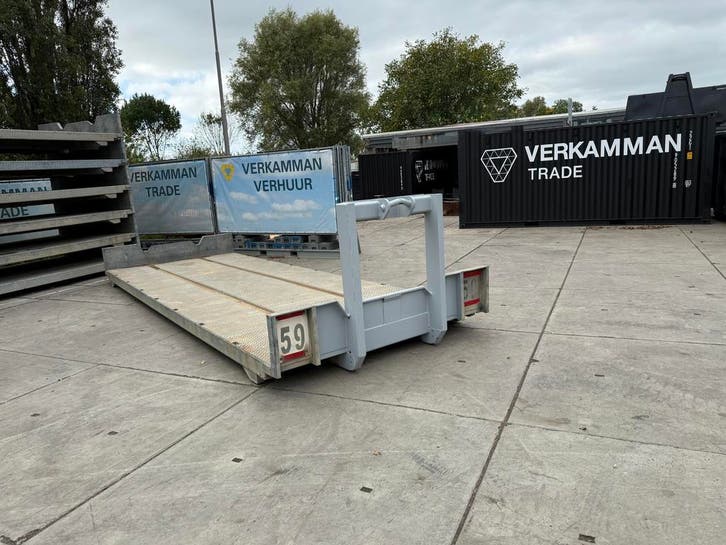 Plateau container laadvloer NCH VDL verschillende lengtes, Zakelijke goederen, Machines en Bouw | Keten en Containers