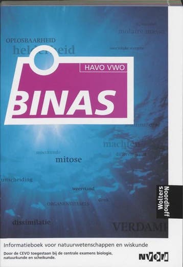 Binas Havo VWO, 9789001893804, Boeken, Verzenden, Zo goed als nieuw, HBO