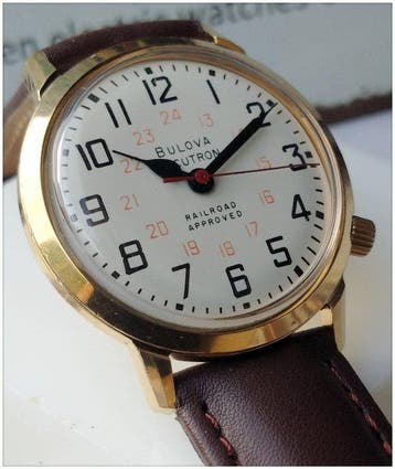 Bulova Accutron Railroad Approved----- - Zonder minimumprijs, Nieuw