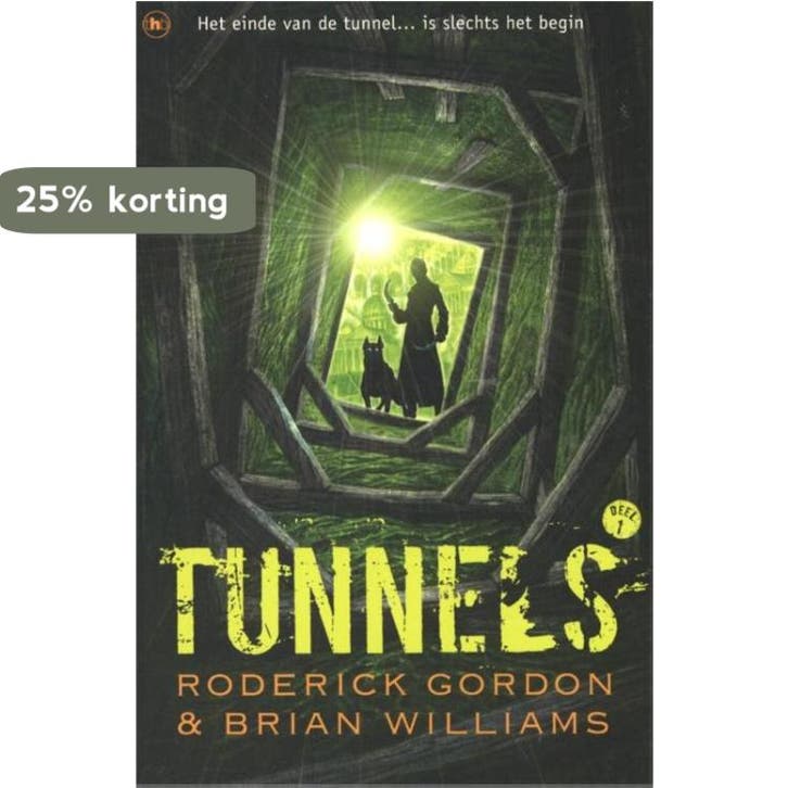 Tunnels / Tunnels / 1 9789044336139 Roderick Gordon, Boeken, Kinderboeken | Jeugd | 13 jaar en ouder, Gelezen, Verzenden