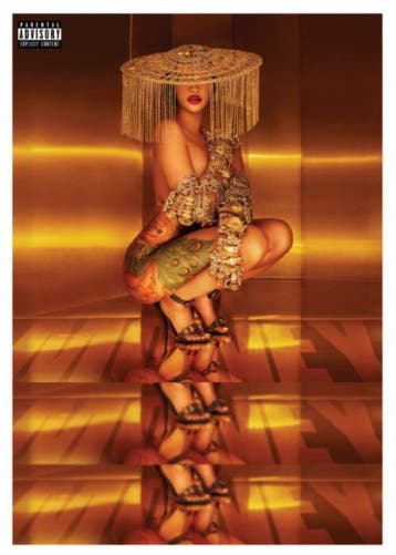 Posters - Poster Cardi-B - Money, Verzenden, Zo goed als nieuw