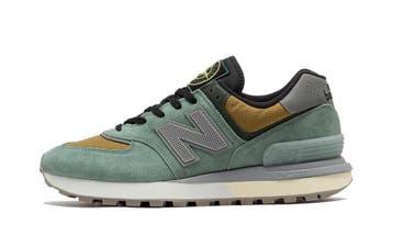 New Balance 574 Legacy Stone Island Light Green, Nieuw