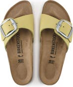Birkenstock Madrid Dames Slippers Popcorn - 37 - Nubuck Big, Kleding | Dames, Verzenden, Nieuw