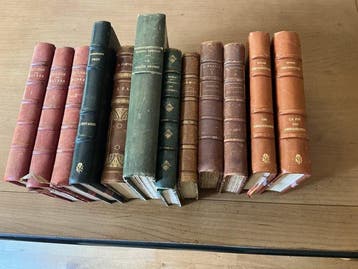 Divers - Collection de livres de littérature - 1852-1968
