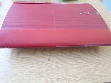 Sony - Playstation 3 (PS3) - Ps3 rood - Videogameconsole +, Nieuw