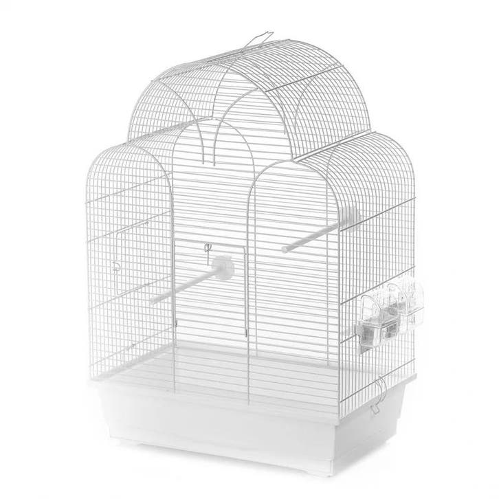 Vogelkooi Sonia Wit – Binnenkooi voor parkieten en kanarie, Dieren en Toebehoren, Vogels | Hokken en Kooien, Vogelkooi, Nieuw