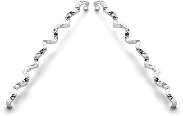 Casa Jewelry Oorhangers Etnic - Zilver, Sieraden, Tassen en Uiterlijk, Oorbellen, Verzenden, Nieuw