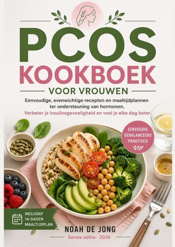 Pcos Kookboek Voor Vrouwen | Noah De JONG | Nieuw, Ophalen of Verzenden, Nieuw, Noah De JONG