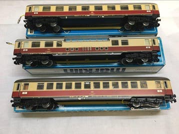 Märklin H0 - 4085 / 4086 / 4090 - Model treinwagon (3) - Set, Hobby en Vrije tijd, Modeltreinen | H0, Nieuw