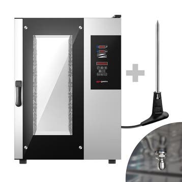 GGM Gastro | Elektrisch-Combisteamer - Digitaal - 10x GN 1/1, Verzenden, Nieuw, Effen