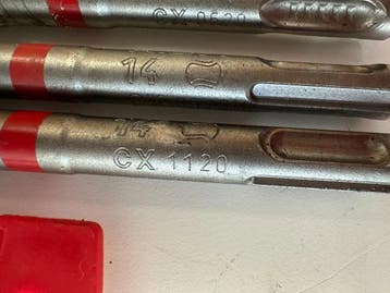 Hilti Hammerboher TE CX 14,15,22,25 SDS, 1x Meissel CP SM 18, Ophalen of Verzenden, Gebruikt