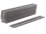 Schaal H0 Fleischmann 6101 rechte rails 10st #4986, Gebruikt, Gelijkstroom, Fleischmann, Rails