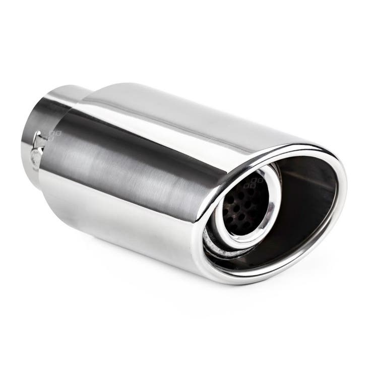 Uitlaat Sierstuk - RVS Verchroomd - Diameter 30-42mm, Auto-onderdelen, Uitlaatsystemen, Nieuw, Verzenden