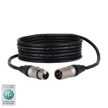 Devine XLR microfoon/signaalkabel met Neutrik-connectoren 3m, Verzenden, Nieuw