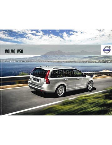 2010 VOLVO V50 BROCHURE NEDERLANDS, Nieuw, Volvo, Author