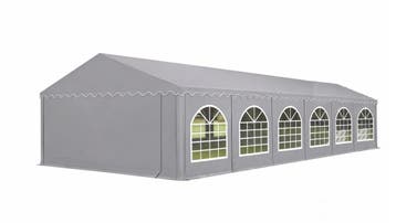 Premium Partytent PVC 6x12x2 mtr in Grijs (6x12 meter), Verzenden, Nieuw, 2 meter of meer, Partytent