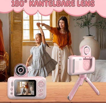 2dekans | K&L Digitale Kindercamera Kids - Kinder vlog, Ophalen of Verzenden, Zo goed als nieuw