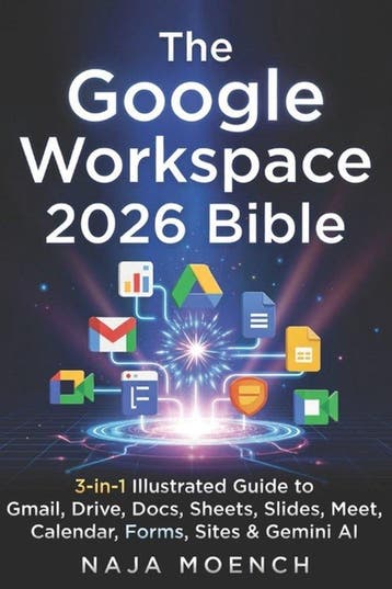 9798198713437 The Google Workspace 2026 Bible, Verzenden, Nieuw, Naja Moench