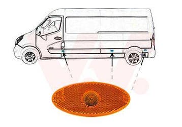 Zijmarkeringslamp - Renault Master III   Opel Vivaro B ..., Verzenden, Nieuw