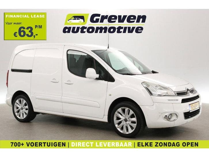 Citroën Berlingo 1.6 e-HDI | Airco | Cruise | 3 Zits |, Auto's, Bestelauto's, Handgeschakeld, Diesel, Wit, Citroën
