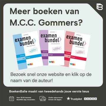 Examenbundel / vwo Biologie 2023/2024 - M.C.C. Gommers, Verzenden, Zo goed als nieuw, M.C.C. Gommers