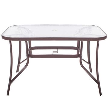 Tuintafel | 120 x 70 x 70 cm | Buitentafel | Eettafel, Ophalen of Verzenden, Nieuw