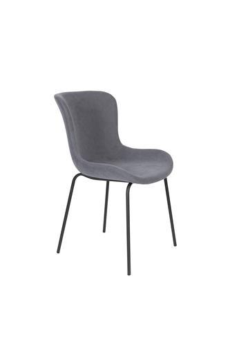 Eetkamerstoel - Adele - Blauw - Rib - House of Rebels, Huis en Inrichting, Stoelen, Verzenden, Nieuw
