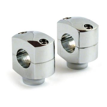 1 Risers | Dighton | 30mm (1-1/4 inch) | Chroom, Motoren, Onderdelen | Harley-Davidson, Nieuw