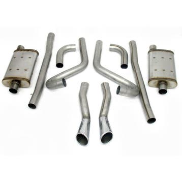 JBA 65-66 Ford Mustang 260-428 409SS Dual Through Rear, Ophalen of Verzenden, Nieuw