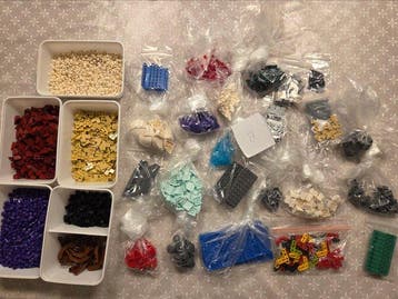 Lego Onderdelen - Partij lego onderdelen in soorten en, Nieuw