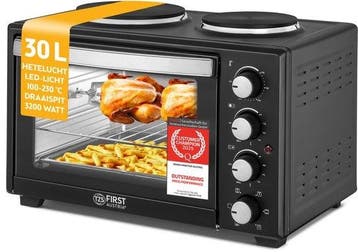 TZS First Austria Vrijstaande Oven 30L -, Verzenden, Nieuw