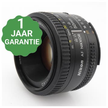 Nikon AF 50mm F/1.8 D, Audio, Tv en Foto, Fotografie | Lenzen en Objectieven, Verzenden, Gebruikt