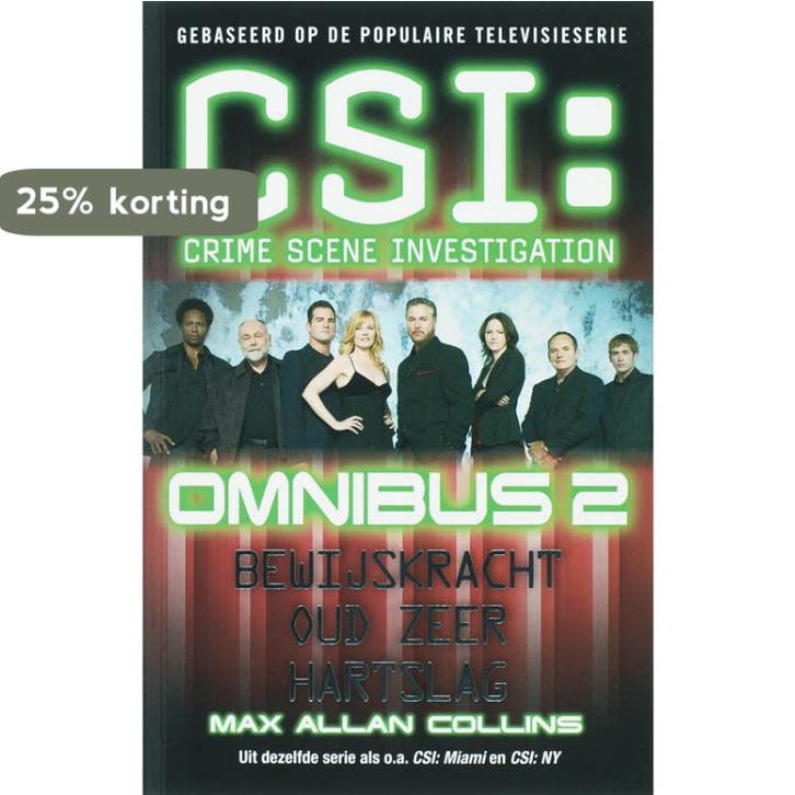 CSI omnibus 2 9789061121077 M.A. Collins, Boeken, Thrillers, Gelezen, Verzenden