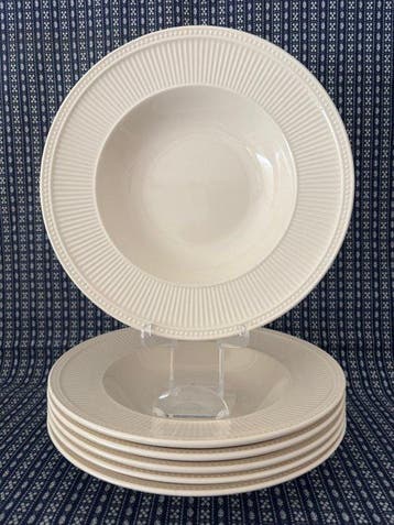 Wedgwood - Bord (6) - Windsor - Porselein - diepe borden /