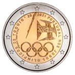 Portugal 2 Euro Olympische Spelen 2021, Postzegels en Munten, Munten | Europa | Euromunten, Verzenden