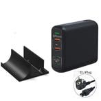 DrPhone 150W GaN Pro Multipoort Oplader - USB-hub - 4-poort, Verzenden, Nieuw