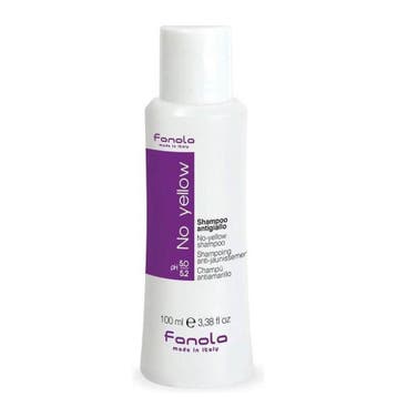 Fanola No Yellow Shampoo 100ml, Ophalen of Verzenden, Nieuw, Shampoo of Conditioner