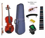 Viool set 4/4 Gratis verzending/oefenboek/28 online lessen, Ophalen of Verzenden, 4/4-viool, Met koffer, Viool