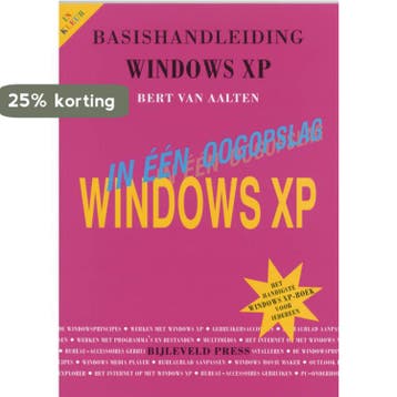 Basishandleiding Windows Xp In Oogopslag - B. van Aalten, Verzenden, Zo goed als nieuw, B. van Aalten
