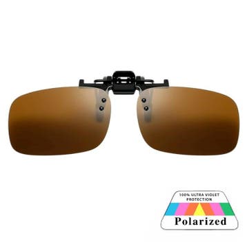 Fako Sunglasses - Clip On Voorzet Zonnebril In Box - Overzet, Verzenden, Nieuw