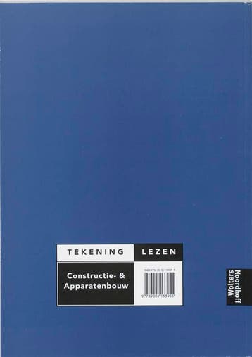 Tekeninglezen constructie & apparatenbouw / Leerboek, Boeken, Verzenden, Gelezen, G.H. Wormgoor