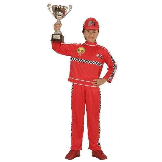Race coureur kostuum voor jongens - Race kleding, Kinderen en Baby's, Carnavalskleding en Verkleedspullen, Ophalen of Verzenden
